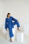 Cobalt Blue Relaxed Loungewear Set